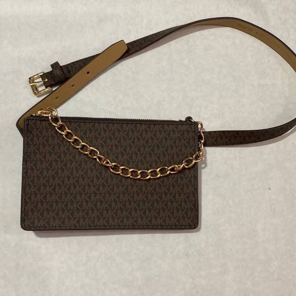 Michael Michael Kors Pull Chain Belt Bag